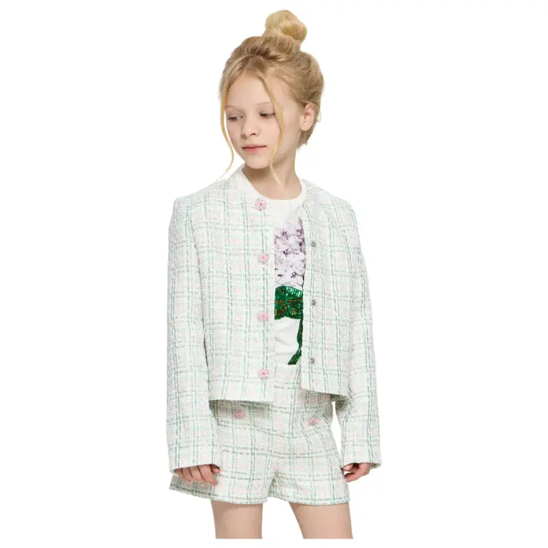 Chanel-Fabric-Blazer-and-Shorts-Set-pinkgreen-93