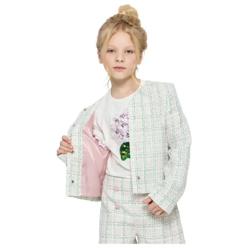 Chanel-Fabric-Blazer-and-Shorts-Set-pinkgreen-97
