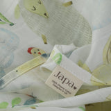 Japa Farmyard Lullaby Swaddle Blanket