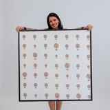 Japa Rose Skies Swaddle Blanket