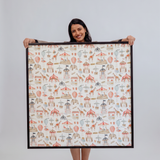 Japa Petite Foire Swaddle Blanket