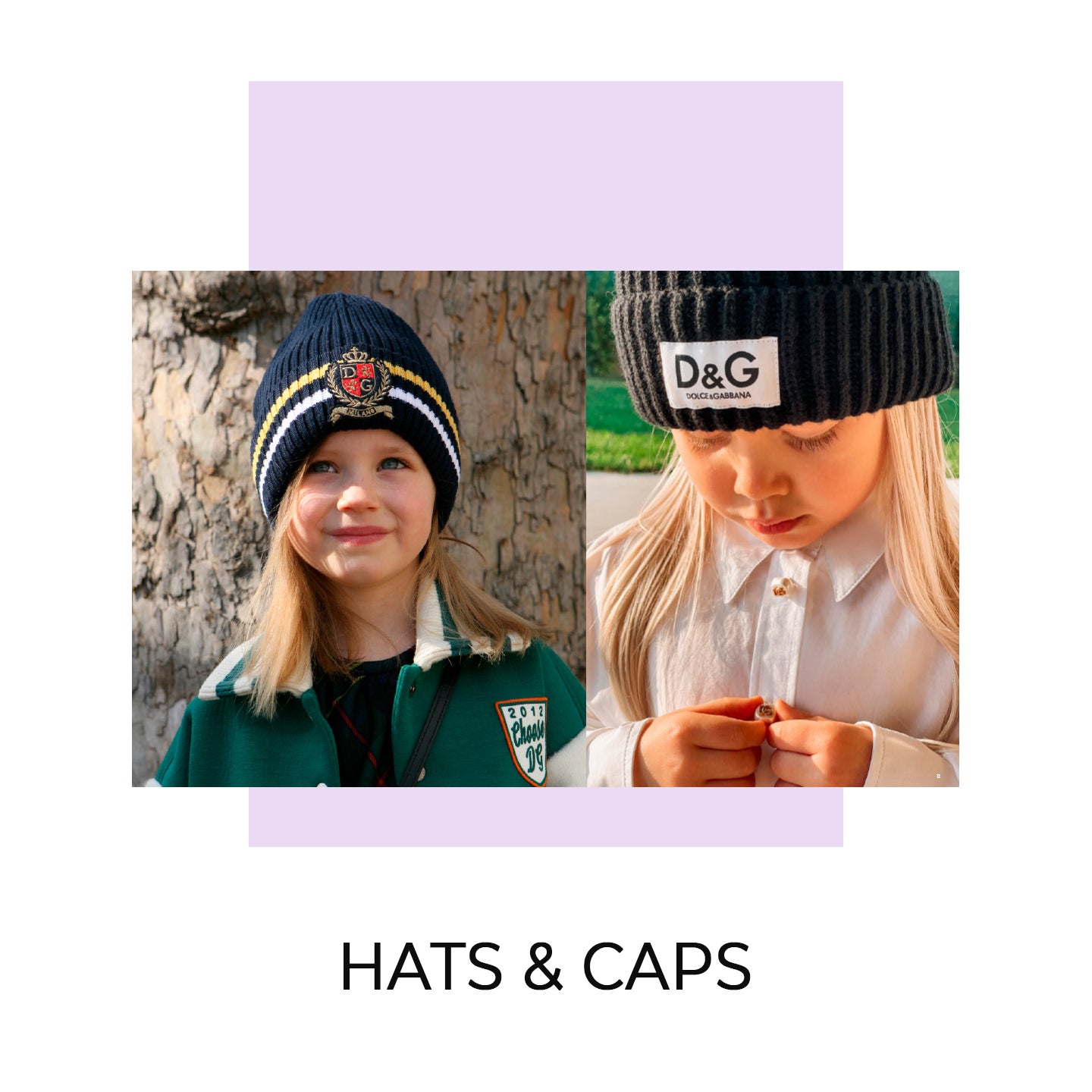 Girl Hats & Caps banner