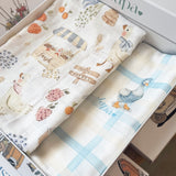 Japa Farmers' Market Swaddle Blanket