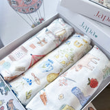 Japa Petite Foire Swaddle Blanket