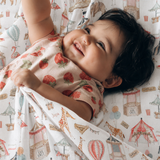 Japa Petite Foire Swaddle Blanket