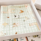 Japa Countryside Gingham Swaddle Blanket