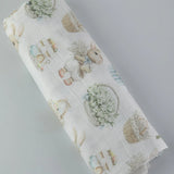 Japa Maison Fleur Swaddle Blanket