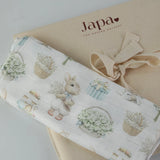 Japa Maison Fleur Swaddle Blanket