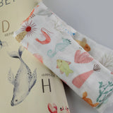 Japa Ocean Veil Swaddle Blanket