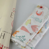 Japa Ocean Veil Swaddle Blanket