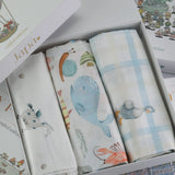 Japa Ocean Veil Swaddle Blanket
