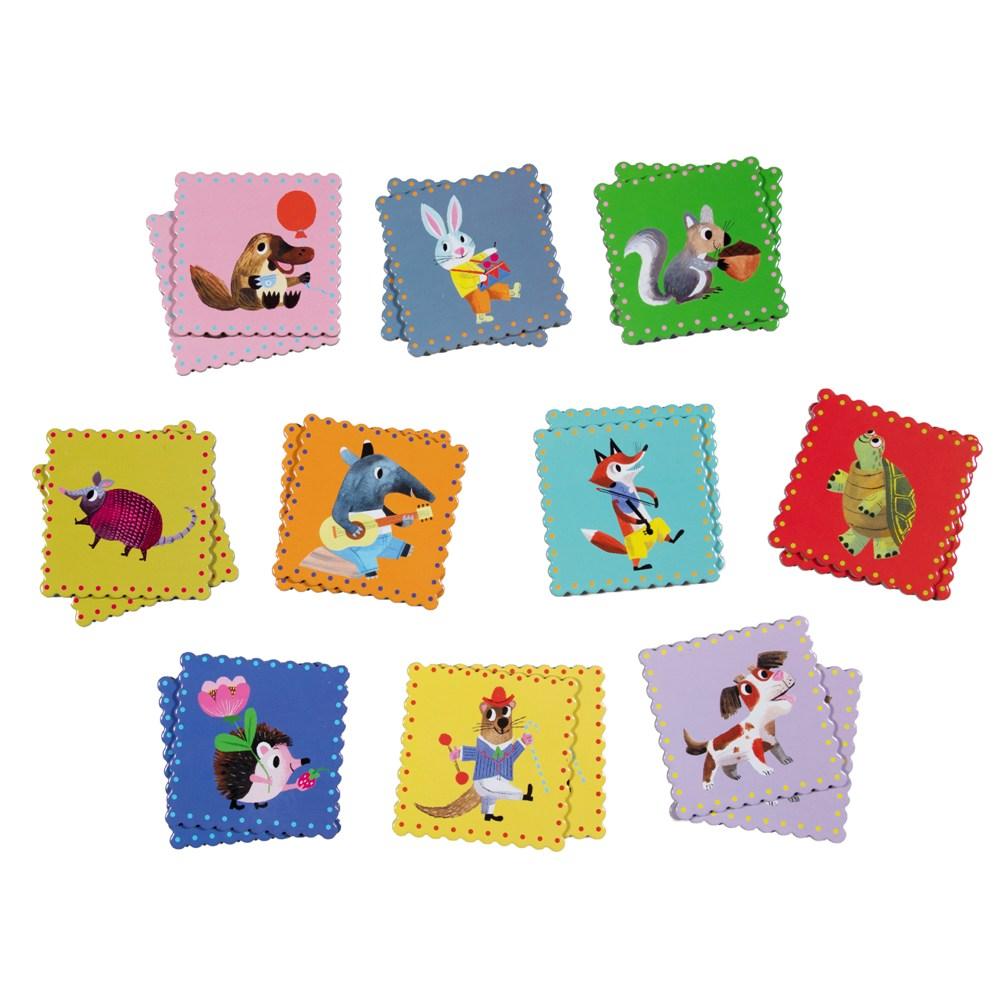 Pre-School Nice Animals Memory Game 3