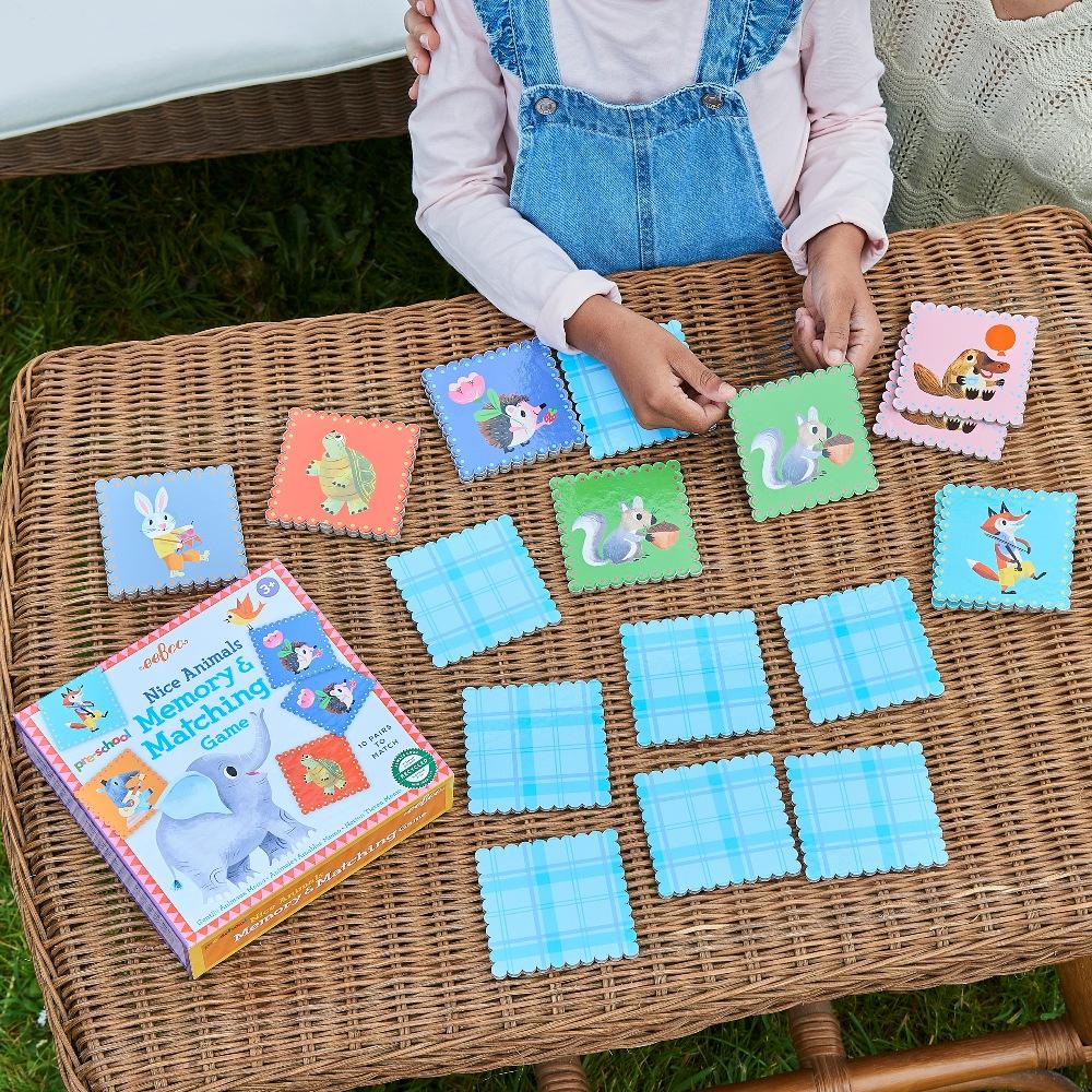 Pre-School Nice Animals Memory Game 5