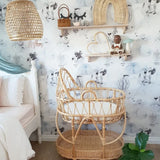 The Inside Project Lullaby Baby Bassinet With Organizer Tray