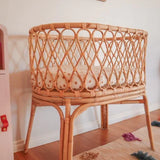 The Inside Project Stargaze Rattan Baby Bassinet