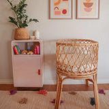 The Inside Project Stargaze Rattan Baby Bassinet