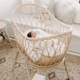The Inside Project Venus Rattan Bassinet