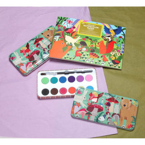 Watercolor Pad - Woodland Rainbow 4