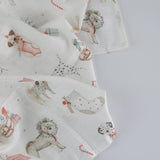 Japa Winter Tails Swaddle Blanket