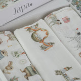 Japa Winter Tails Swaddle Blanket