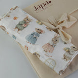 Japa Woodland Pantry Swaddle Blanket