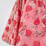 Choupette Beautiful Dress With Strawberry Print