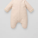 Choupette Birds Embraided Pink Cotton Overall