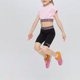 CropPolyesterd Sports Top, Pink(104)
