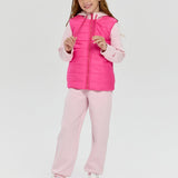 Choupette Stylish Warm Combined Bomber Jacket