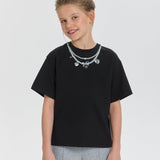 Choupette Neckless Decorated T-Shirt