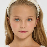 Choupette Pearls Decorated Headband White