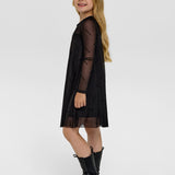 Choupette Black Mesh Dress