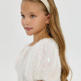 Choupette Elegant Sequins Decorated Dress