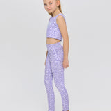 Sports Lilac Set, Top and Leggings, lilac