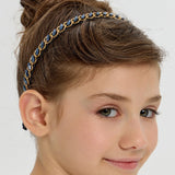 Choupette Black And Golden Chain Designed Headband