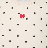 Choupette Milky Stylish Doted Dress