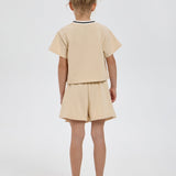 Choupette Pear Decorated Knitted Summer Set (T-Shirt And Skirt)