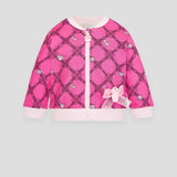 Choupette Signature Print Bomber With 3D Bear