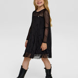 Choupette Black Mesh Dress