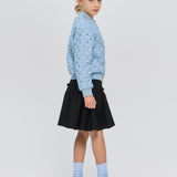 Choupette Blue Denim Bomber Jacket