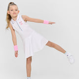 Sports Polo Dress, White(104)
