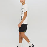 Sports T-shirt with Print, White(122)
