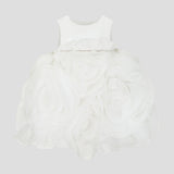 Choupette 3D White Rose Dress