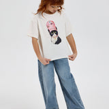 Choupette Catty T-Shirt With Diamonds