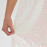 Choupette Elegant Sequins Decorated Dress