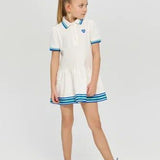 Polo dress, white(158)