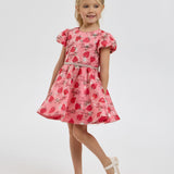 Choupette Beautiful Dress With Strawberry Print