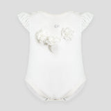 Choupette Charming 3D Flowers Decorated Bodysuit