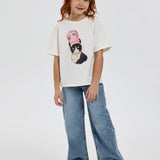 Choupette Catty T-Shirt With Diamonds