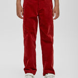 Choupette Red Corduroy Trousers